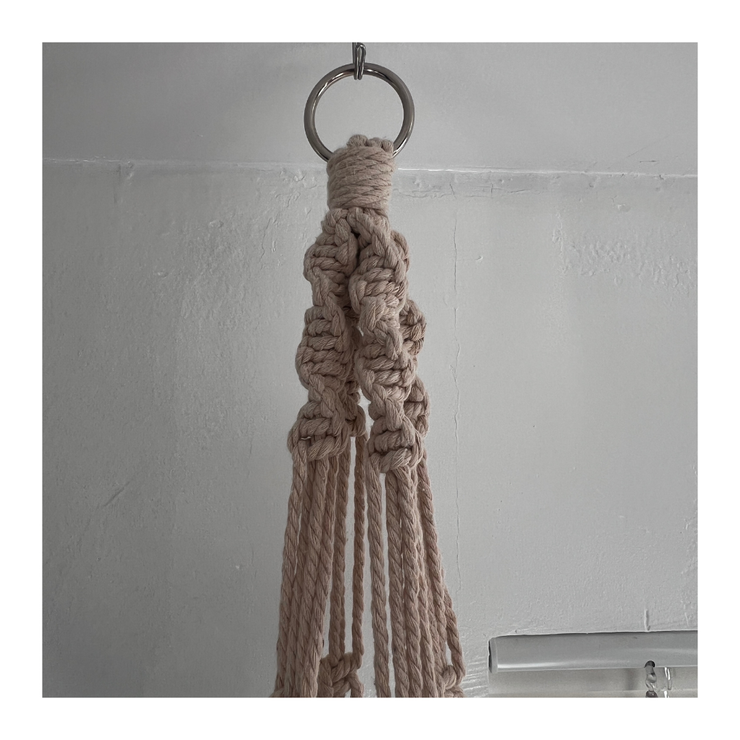 Macrame Plant Hanger (Natural) - #1